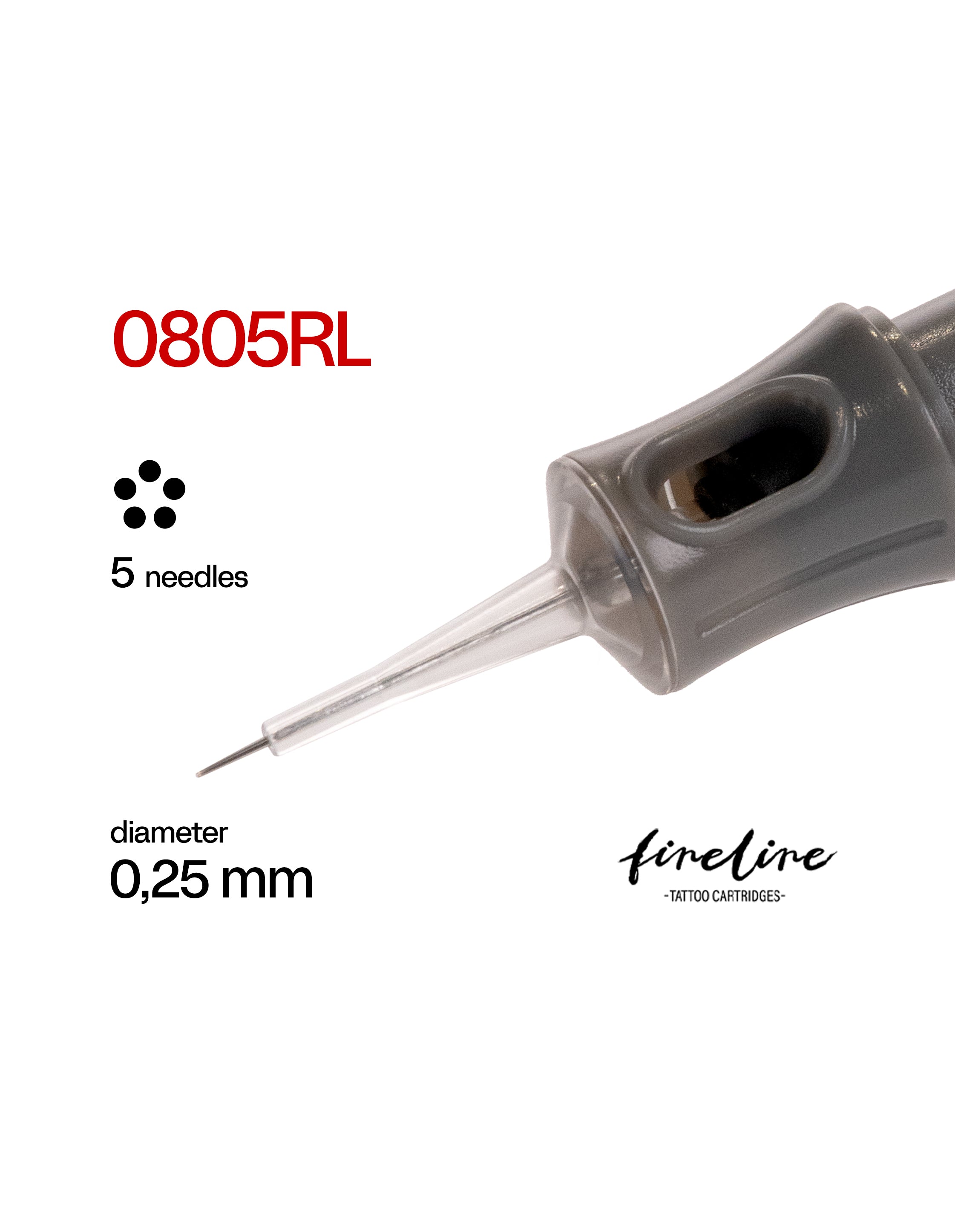 Fineline Cartridges 5RL (5 units)